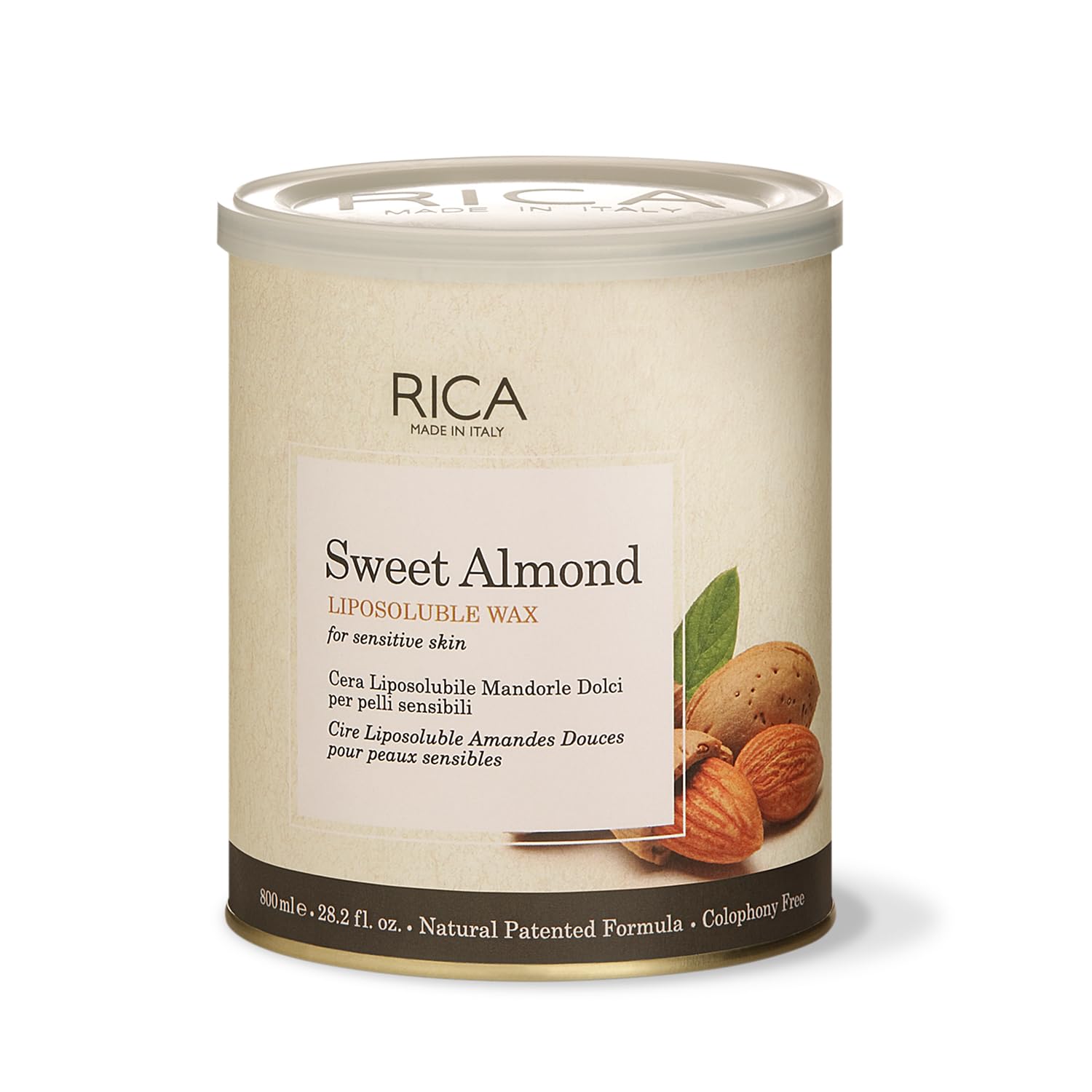 Rica Sweet Almond Liposoluble Painless Hair Removal Wax