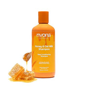 Rivona Naturals Honey & Oat Milk 2 In 1 Deep Conditioning Shampoo| Sulfate-Free | With Amla & Hibiscus for Hair Growth | 200ml