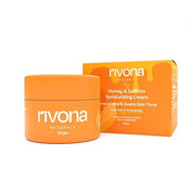 Rivona Naturals Honey & Saffron Moisturizing Cream with Kojic Acid & Niacinamide | Brightens & Evens Skin Tone | Deep Hydration & Nourishment | Dermatologically Tested | All Skin Types | 50g