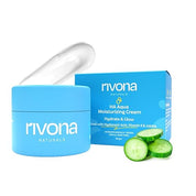 Rivona Naturals Honey & Saffron Moisturizing Cream with Kojic Acid & Niacinamide | Brightens & Evens Skin Tone | Deep Hydration & Nourishment | Dermatologically Tested | All Skin Types | 50g