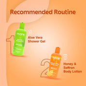 Rivona Naturals Honey & Saffron body Lotion | Enriched with 2% Kojic + Honey & Saffron | Skin Brightening, Moisturizing |100% Vegan|Men & Women |All Skin types|250 ml