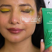 Rivona Naturals Makeup Cleansing Balm | Powered by 12 Indian Active Herbs | Gently Removes Makeup & Impurities | Deeply Hydrates | For All Skin Types | 100g