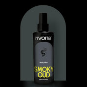 Rivona Smoky Oud Body Mist | Woody & Bold Long Lasting Body Spray for Men & Women | Patchouli, Cinnamon & Incense | Unisex Statement Fragrance | 200ml