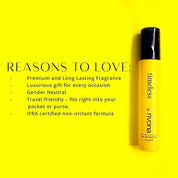 Rivona Timeless Eau De Parfum Perfume for Women & Men with Raspberry, Rose & Cedar | Long Lasting EDP Fragrance Scent 15 Ml