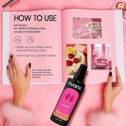 Rivona Very Cute, Very Demure Body Mist | Fruity-Floral Long Lasting Body Spray for Women | Mandarin, Rose & Vanilla | 200ml