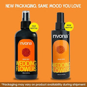 Rivona Wedding Flowers Body Mist | Indian Floral Body Spray for Women | Jasmine, Tuberose & Sandalwood | Long Lasting, Skin-Friendly Fragrance | 200ml