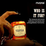 Rivona's Tequila Perfume - Zesty & Citrus, Long-Lasting Fragrance with Tequila, Bergamot & Lime, Unisex Eau de Parfum | Ideal for special occasions | 50ml