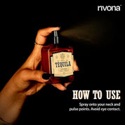 Rivona's Tequila Perfume - Zesty & Citrus, Long-Lasting Fragrance with Tequila, Bergamot & Lime, Unisex Eau de Parfum | Ideal for special occasions | 50ml