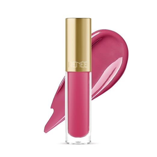 RENEE H2O Hydrating Liquid Lipstick , Hydrating, Lightweight | Natural Lip Like Look | Glossy finish | Hyaluronic Acid, Peptides & Vitamin E Infused | 4 ml