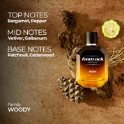 Fastrack Perfume Rush |Scent for Men| 100 ml EDP