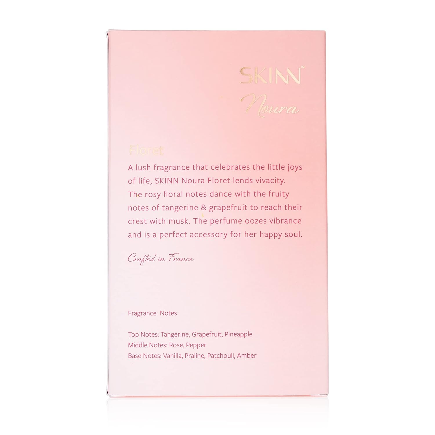 Skinn by Titan Noura Floret Long Lasting Everyday Eau De Parfum for Women