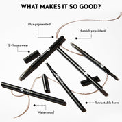 SUGAR Cosmetics Arch Arrival Brow Definer with Spoolie