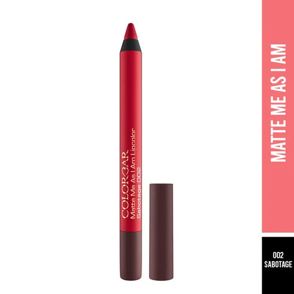 Colorbar Matte me as I am Lipcolor
