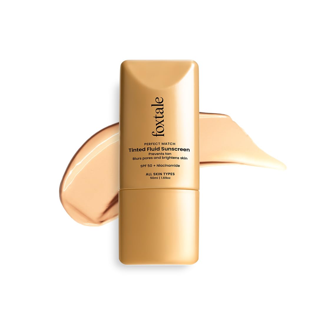 Foxtale SPF 50 Tinted Sunscreen PA++++ -