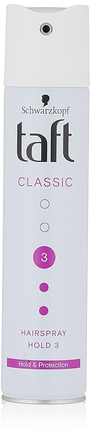 TAFT Schwarzkopf Extra Strong 3 Classic Hair Spray, 250 Ml