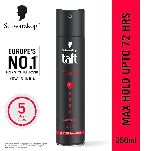 TAFT Schwarzkopf Power Hair Spray With Caffeine