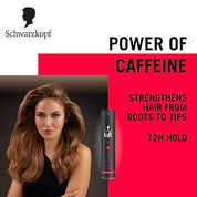 TAFT Schwarzkopf Power Hair Spray With Caffeine