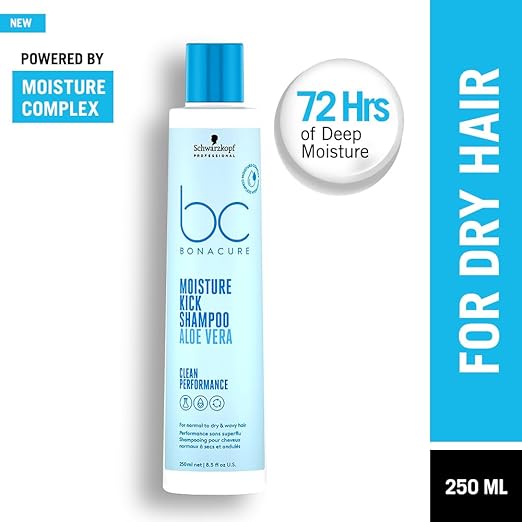 Schwarzkopf Professional Bonacure Moisture Kick Shampoo with Glycerol