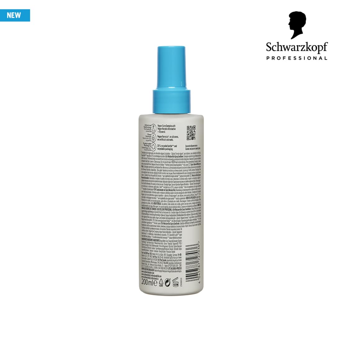 Schwarzkopf Professional Bonacure Moisture Kick Spray Conditioner with Glycerol 200ml