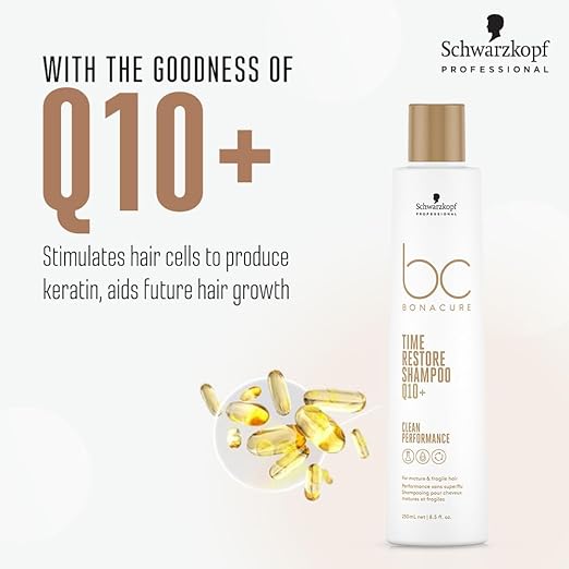 Schwarzkopf Professional Bonacure Q10 Time Restore Shampoo