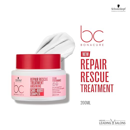 Schwarzkopf Professional Bonacure Peptide Repair Rescue Deep Conditioning Tretment Hair Mask