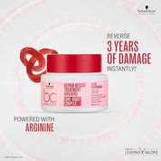 Schwarzkopf Professional Bonacure Peptide Repair Rescue Deep Conditioning Tretment Hair Mask