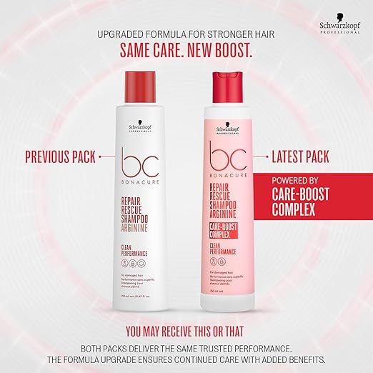 Schwarzkopf Professional Bonacure Repair Rescue Shampoo with Arginine