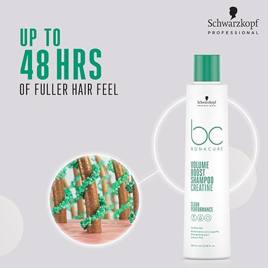 Schwarzkopf Professional Bonacure Volume Boost shampoo with Creatine