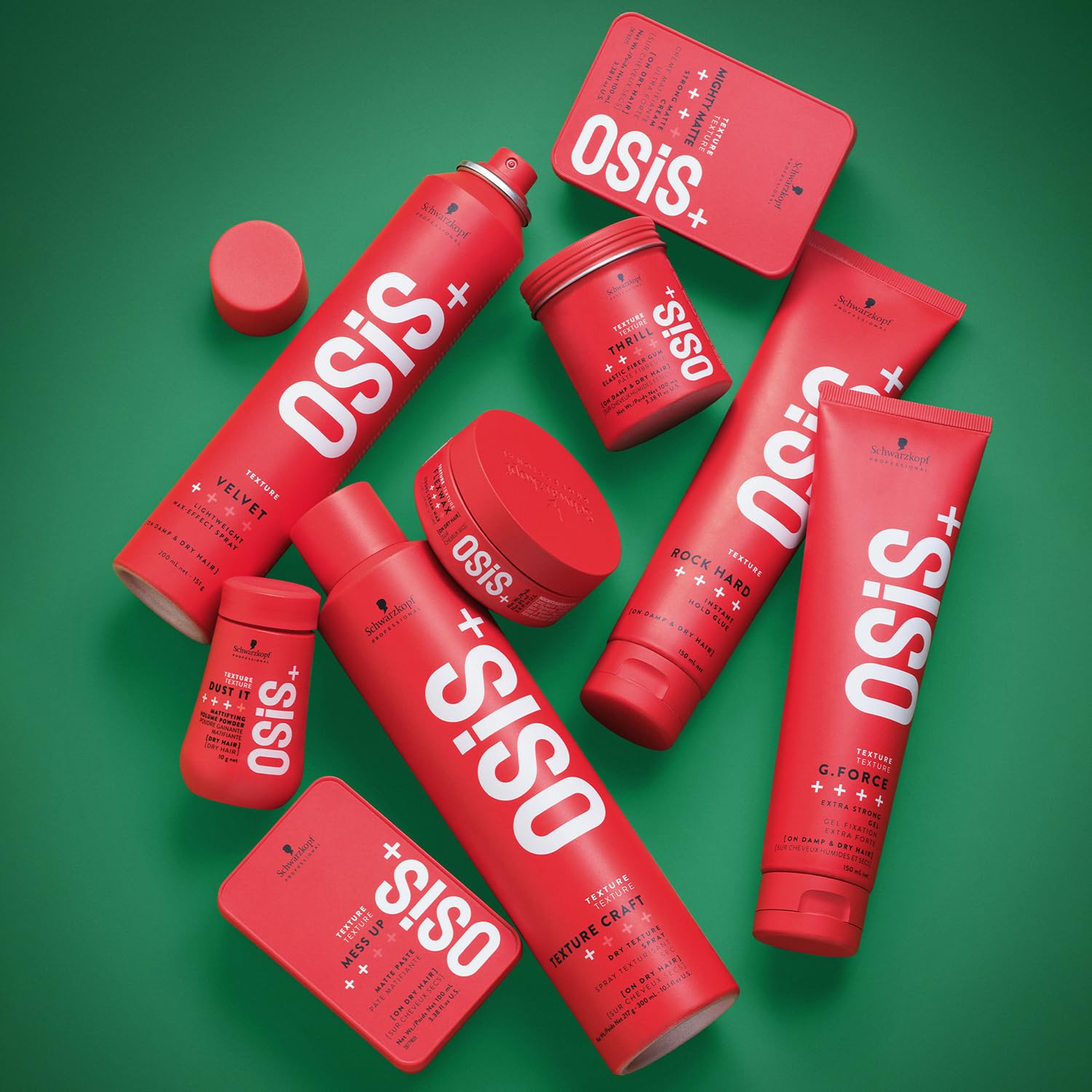 Schwarzkopf Professional OSiS+ Dust It Mattifying Powder | Volumizing & Texturizing Hair Powder for Men & Women | Long-Lasting Hold with Natural Matte Finish | Professional Hair Styling - 10 Gram