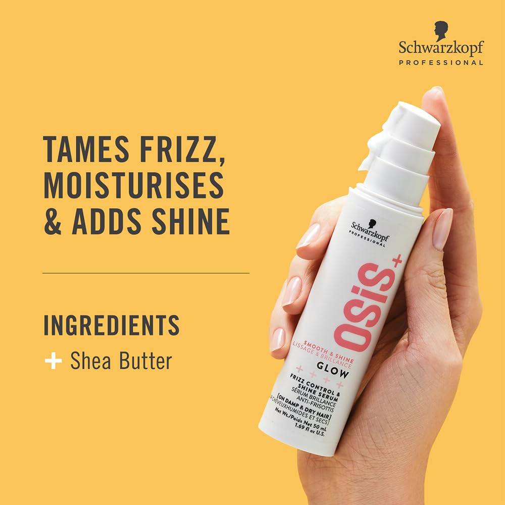 Schwarzkopf Professional OSiS+ Glow Anti-Frizz Shine Serum