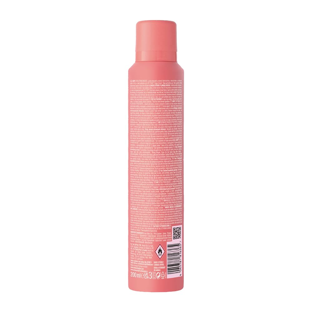 Schwarzkopf Professional OSiS+ Grip Extra Strong Hair Styling Mousse