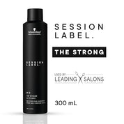 Schwarzkopf Professional Session Label Strong Hold Hair Spray for Men Women