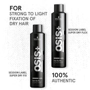 Schwarzkopf Professional Session Label Strong Hold Hair Spray for Men Women