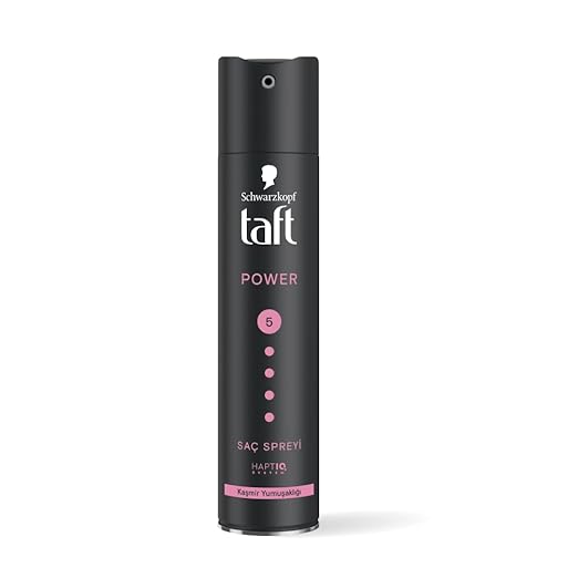Schwarzkopf TAFT Power Hair Spray With Caffeine Formula For Strengthening Hold 5, Upto 72 Hrs