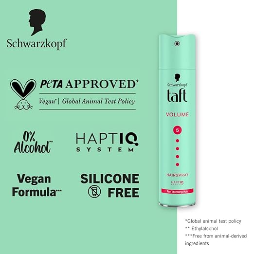 Schwarzkopf Taft Volume Hair Spray Hold Level 5, Hair Mousse