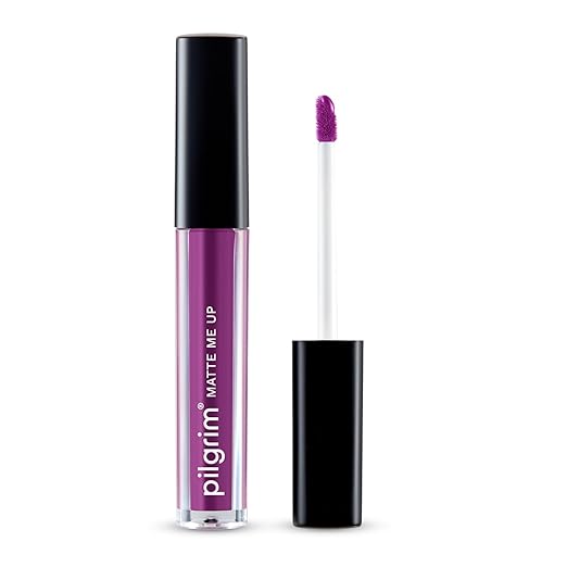 Pilgrim Liquid Matte Lipstick Lipstick for Women with Hyaluronic Acid & Spanish Squalane