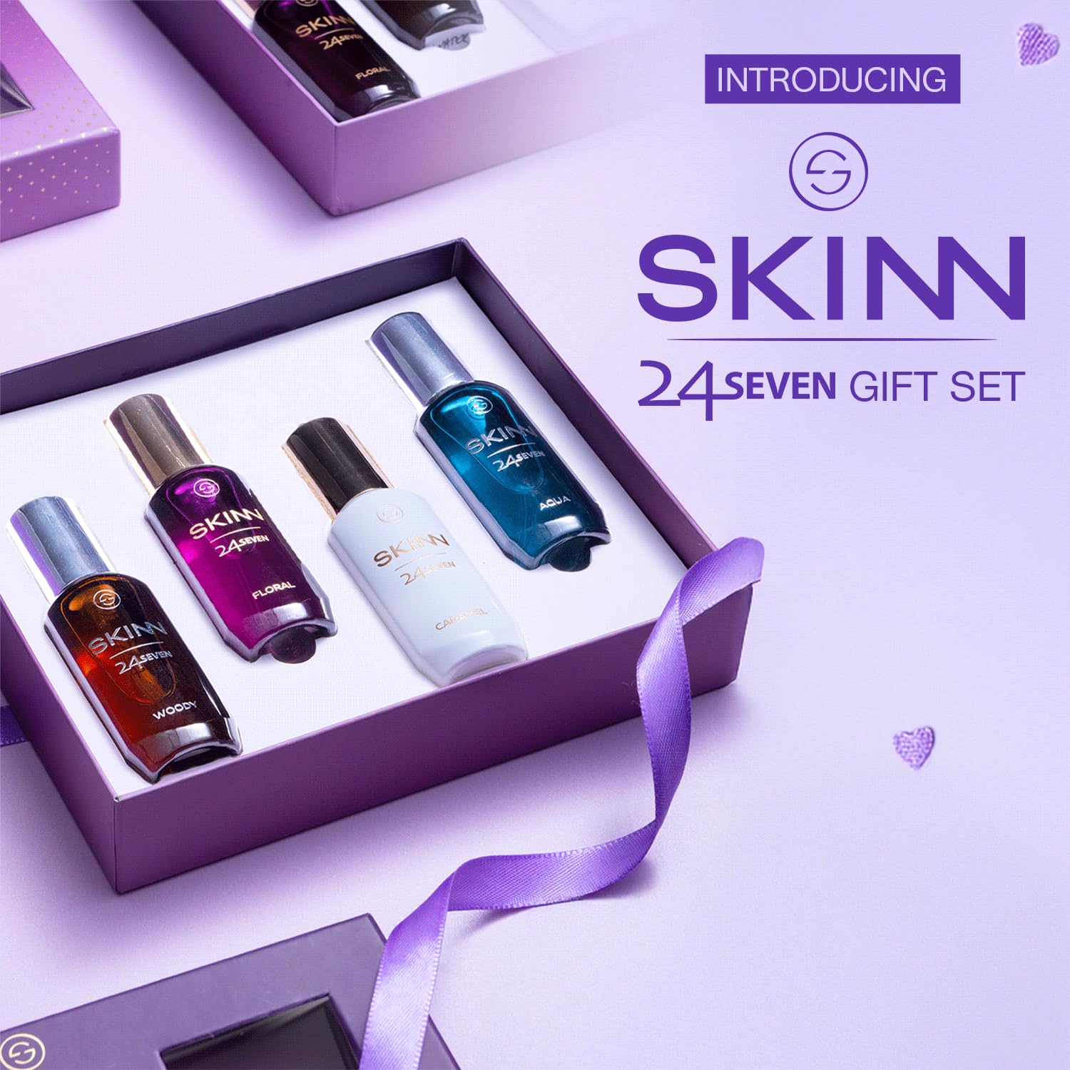 Skinn 24Seven Gift Pack EDP - Perfume for men & women