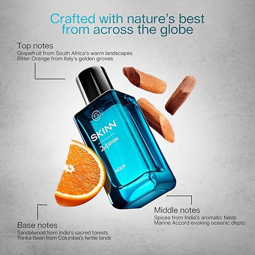 Skinn By Titan 24Seven Aqua Perfume - 100 Ml