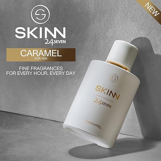 Skinn By Titan 24Seven Caramel Perfume - 100 Ml