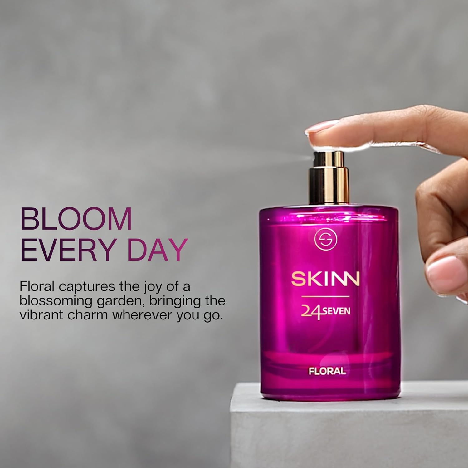 Skinn By Titan 24Seven Floral Perfume - 100 Ml