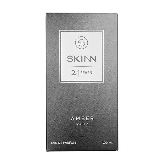 Skinn By Titan  24Seven Amber Perfume - 100 Ml