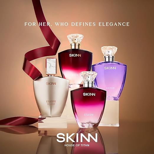 Skinn By Titan Celeste Beyond, 100ml Liquid EDP For Women