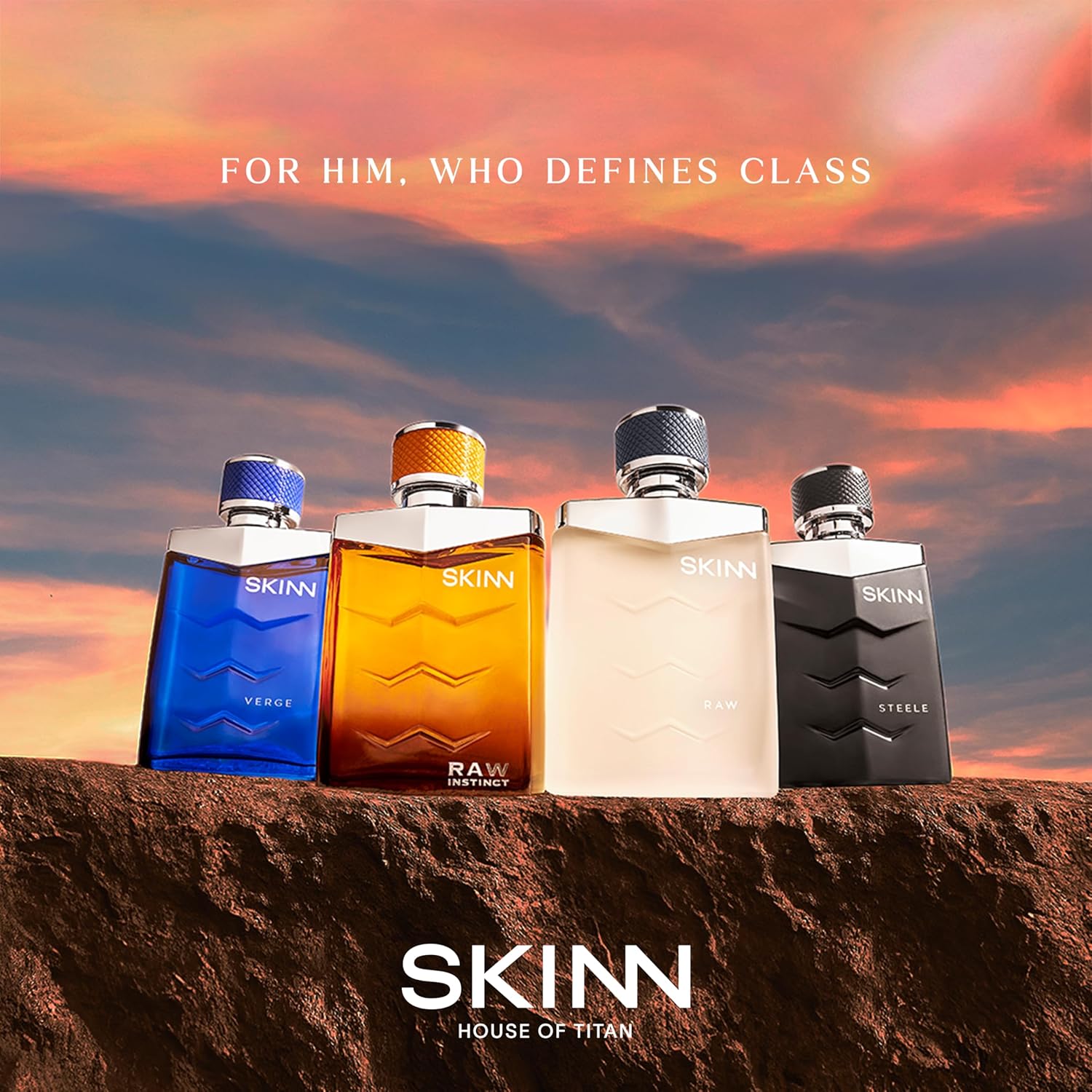 Skinn By Titan Raw Long Lasting EDP for Men