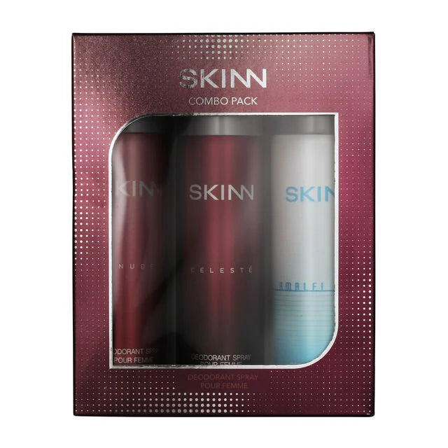 Skinn Premium Deo Bundle pack of 3 for Women