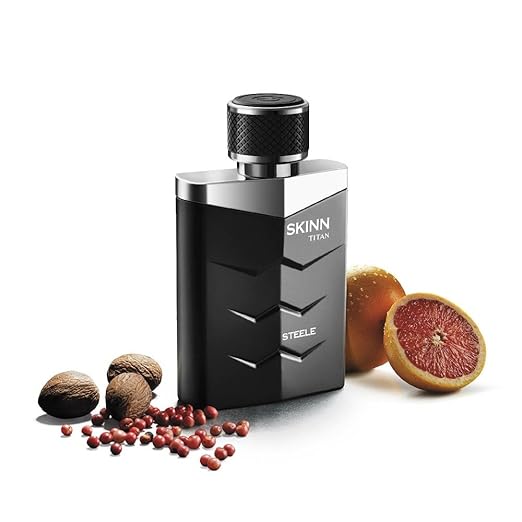 Skinn By Titan , Steele Long Lasting Fresh Edp For Men - 100 Ml