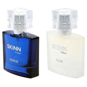 Skinn by Titan, Verge & Raw Long Lasting Perfume for Him Gift Set - 25 mL (Pack of 2)