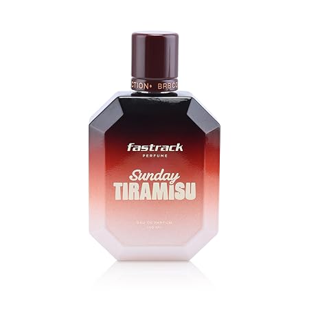 Fastrack BRB Sunday Tiramisu Unisex Perfume |100 ml EDP | Gourmand : Coffee & Tiramisu Notes | IFRA certified| Safe for Skin