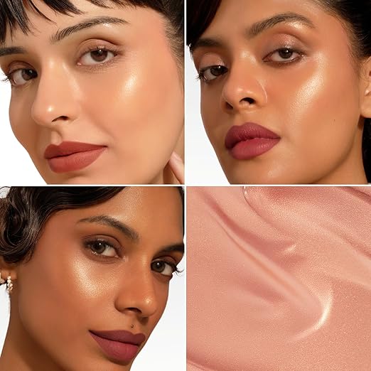 Pilgrim Glowing Delight Liquid Serum Highlighter For Face Makeup