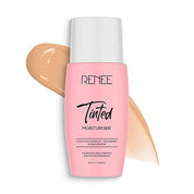 RENEE Tinted Moisturiser - Sunkissed Sand| Hydrates, Boosts Radiance, Repairs Barrier & Brightens Skin | With Niacinamide, Acai Berry & Ectoin | 50 ml