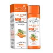 Biotique Sun shield carrot sunscreen 120ml spf 40+